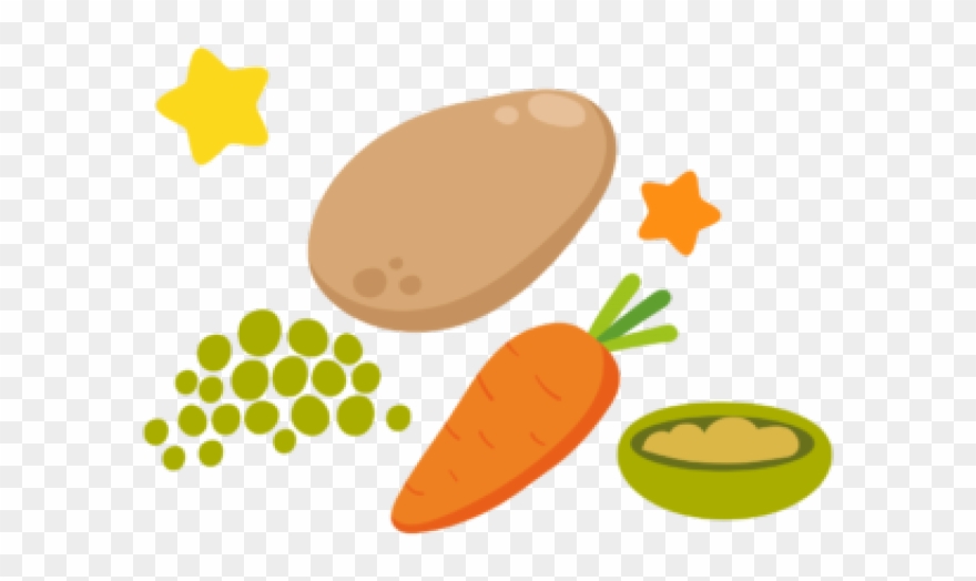 First Baby Food Clipart.