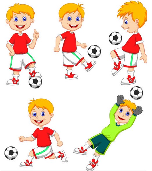 Free Playing Football Cartoon, Download Free Clip Art, Free.