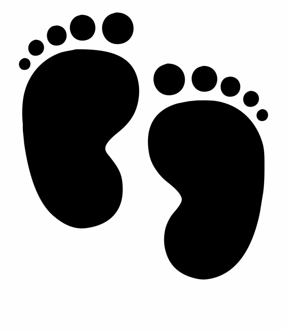 Free Free 116 Silhouette Baby Feet Svg SVG PNG EPS DXF File