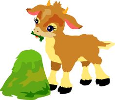 Baby Goat Clipart.