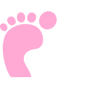 Pink Foot clipart, cliparts of Pink Foot free download (wmf.