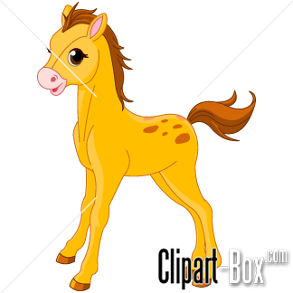 CLIPART BABY HORSE.