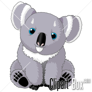CLIPART BABY KOALA.