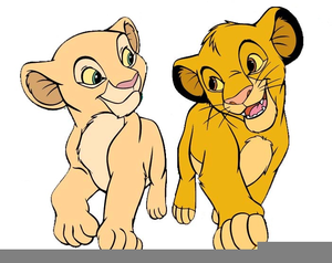Free Baby Lion Clipart.
