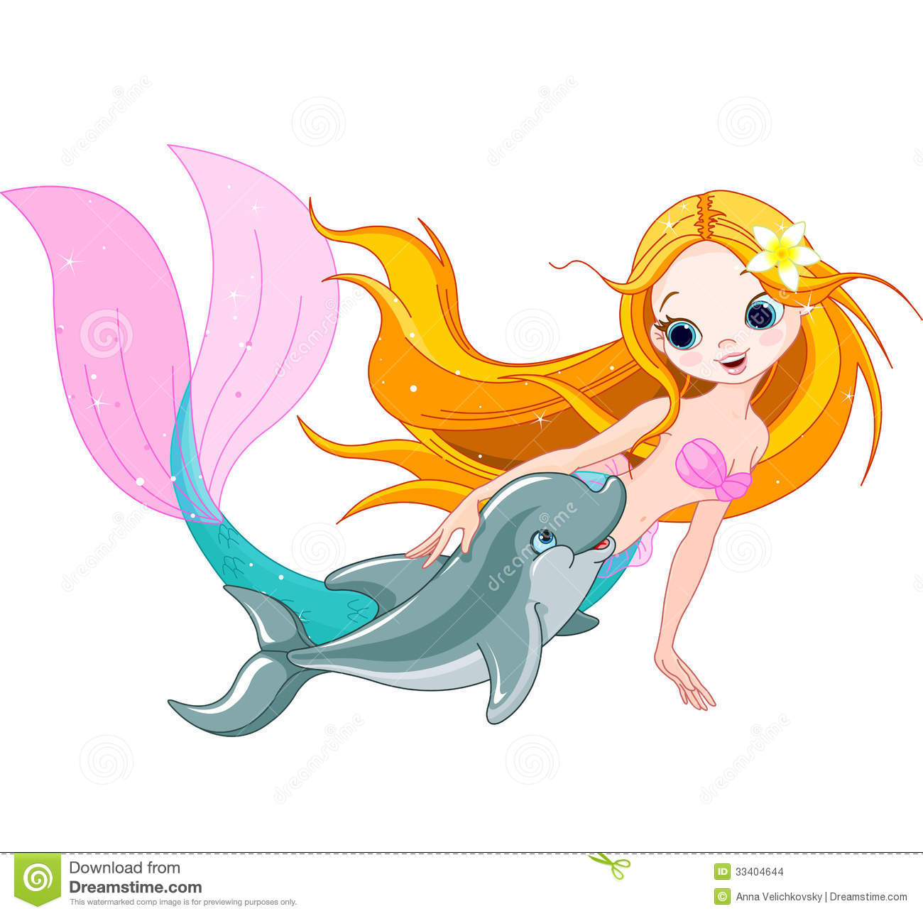 Baby Mermaid Clipart Free Download To Color 20 Free Cliparts Download