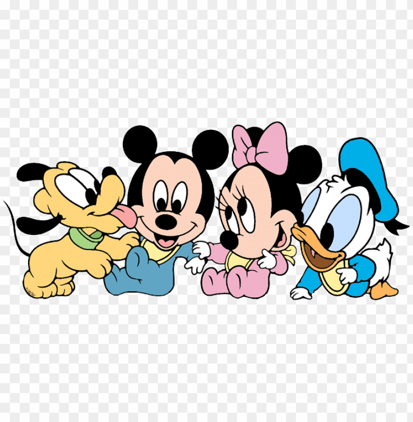 baby mickey mouse and friends png.