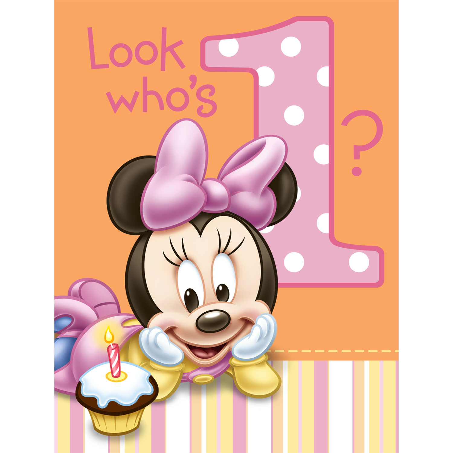 Minnie Mouse First Birthday Clipart Clipground