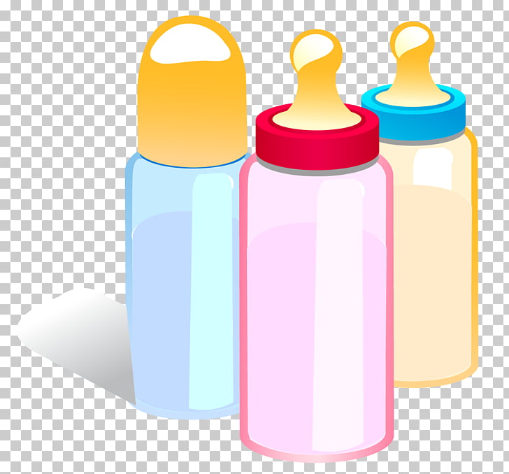 Pacifier Infant Baby bottle , Cute cartoon bottle PNG.