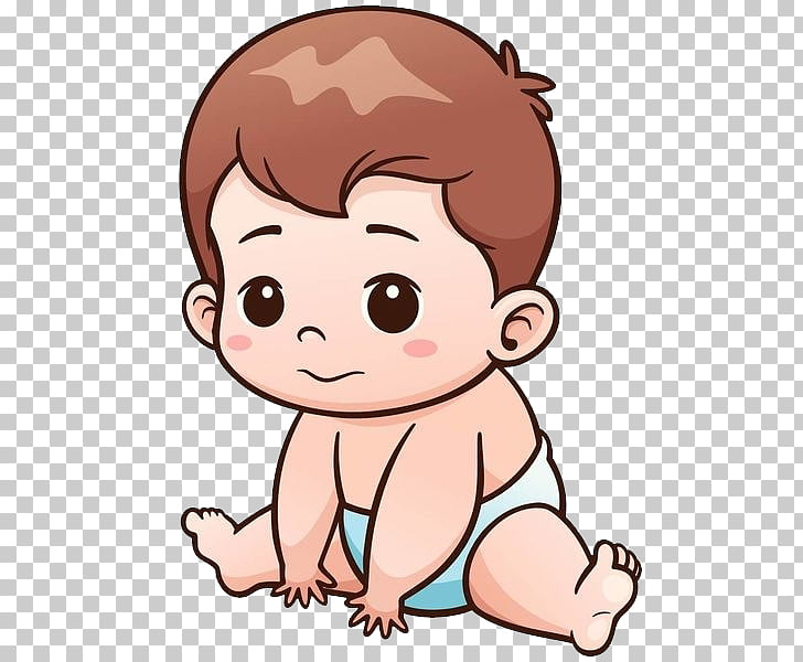 Infant Cartoon , Happy child PNG clipart.