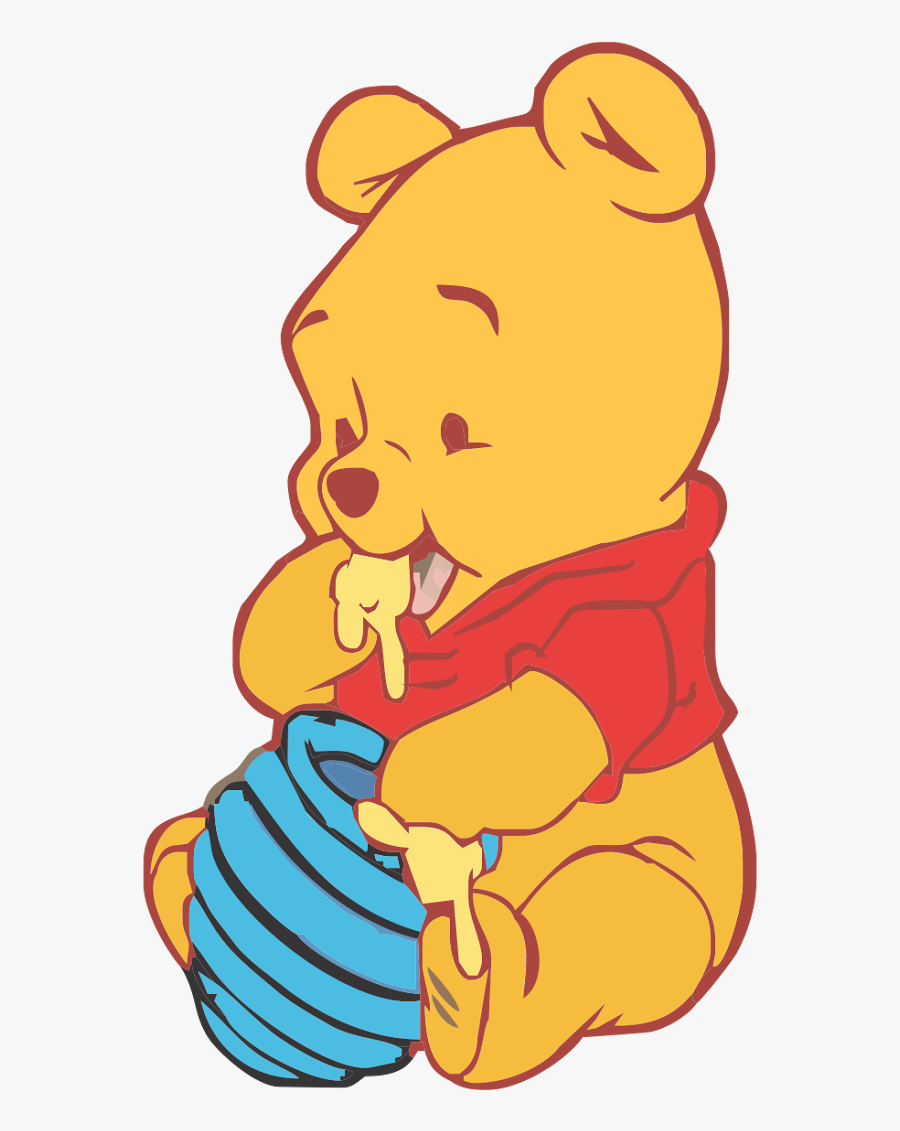 Download baby pooh bear silhouette clipart 13 free Cliparts ...