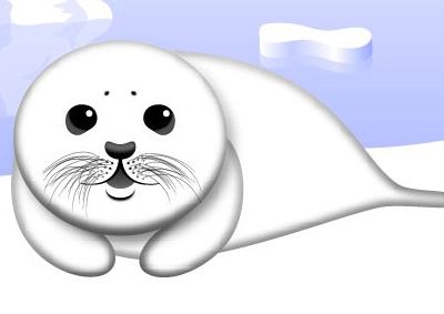 Baby Seal Clipart.