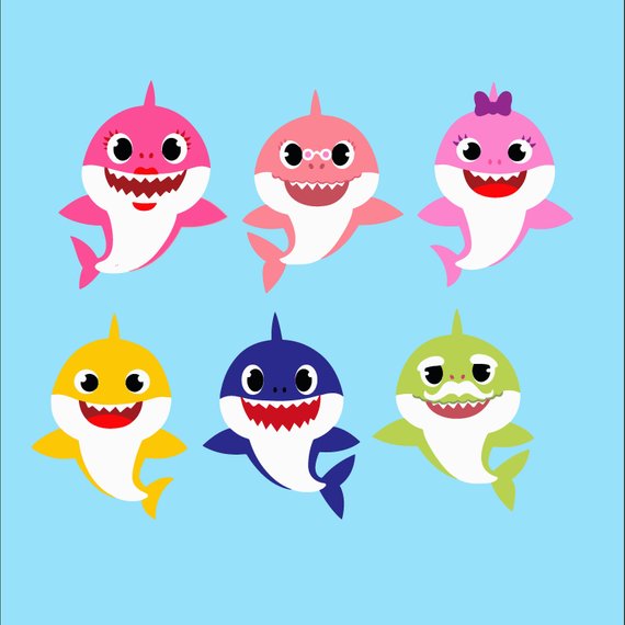 Free Free 101 Cartoon Svg Baby Shark Clipart SVG PNG EPS DXF File