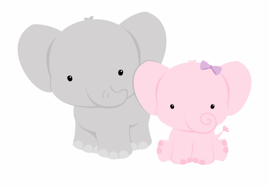 Baby Shower Elephant Png.