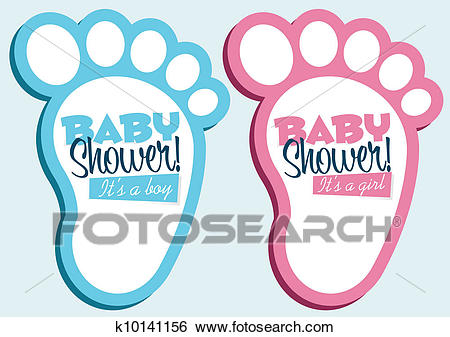 Baby Shower Invitations Clip Art.