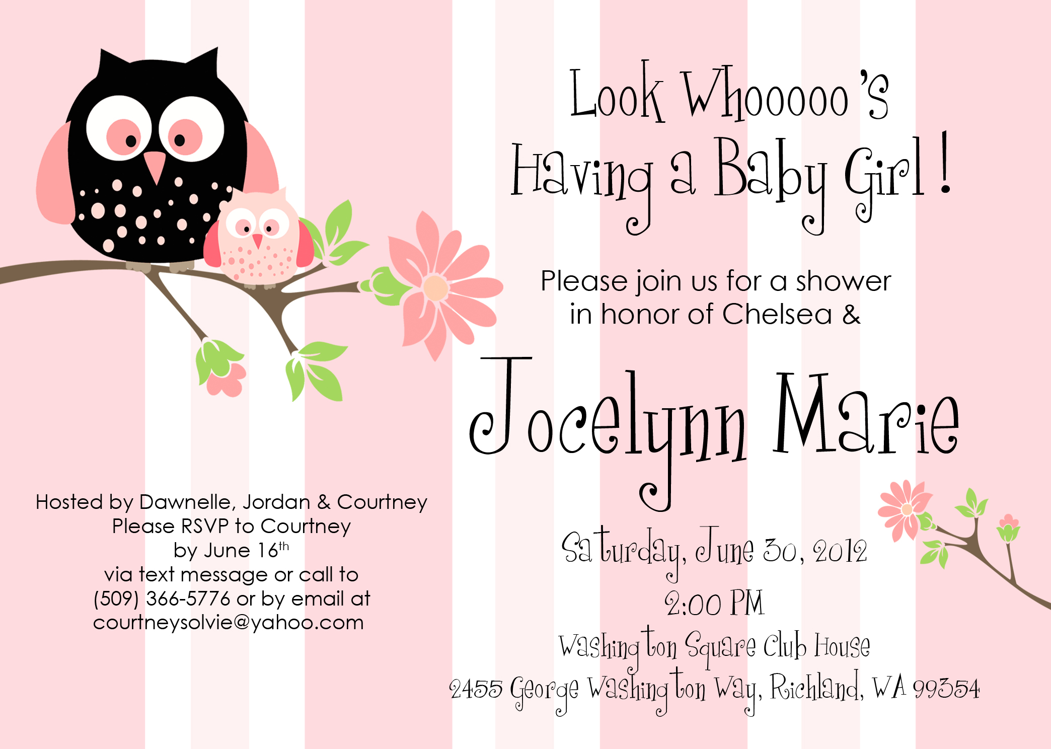 Baby Shower Clipart For Invitations.