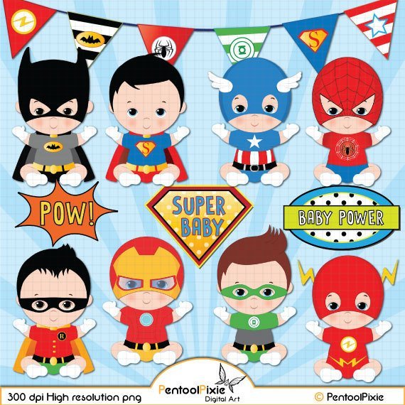Baby superhero clipart 6 » Clipart Portal.