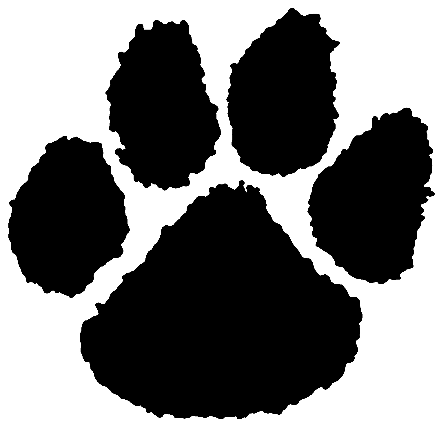Free Tiger Paw Print, Download Free Clip Art, Free Clip Art.