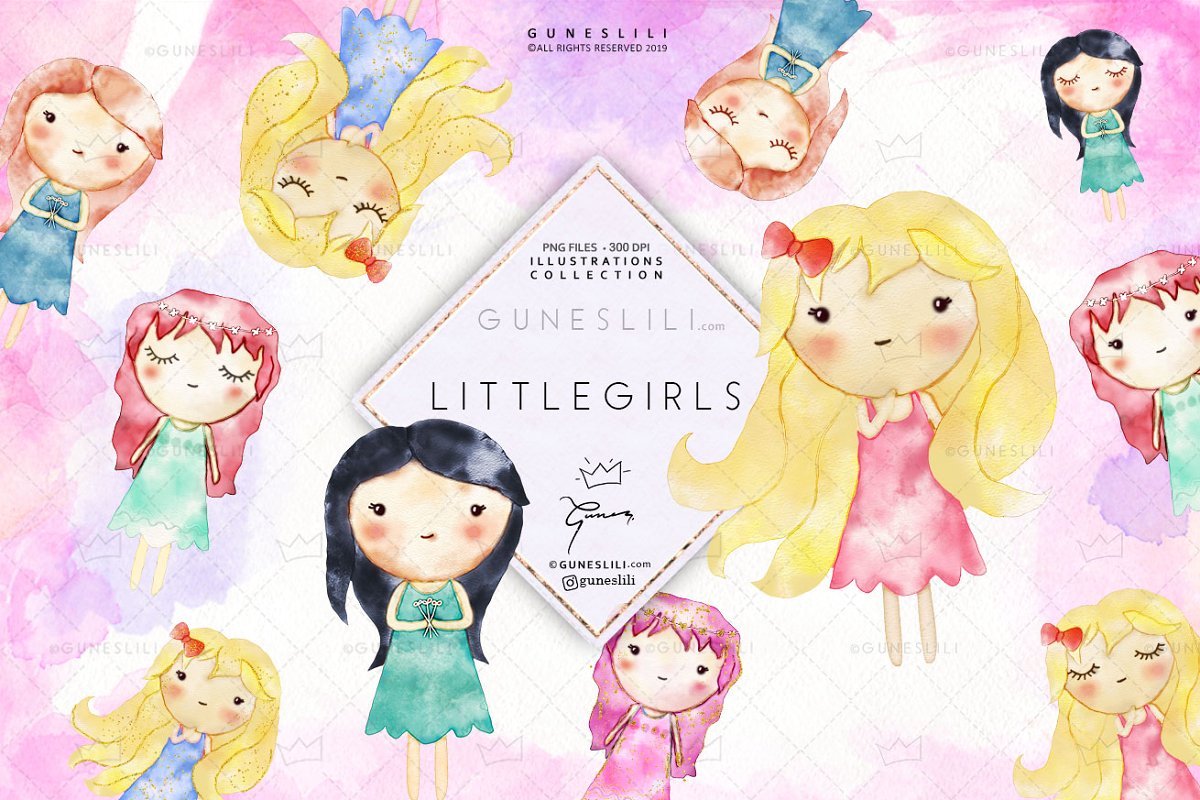 Baby To Little Girl Clipart 7 