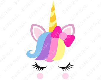Collection of Unicorn clipart.