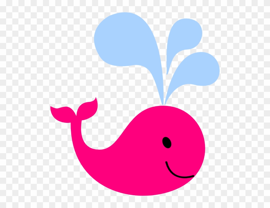 Anchor Clipart Pink Baby Whale.