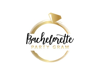 Bachelorette Party Gram logo design.
