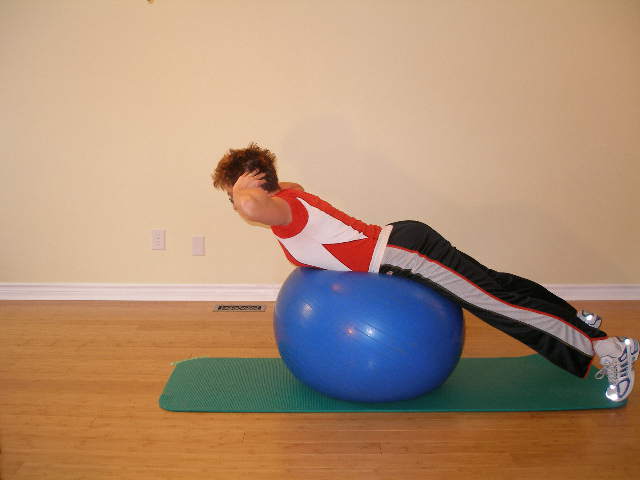 A Swim Workout Needs to Include Exercise Ball Exercises.