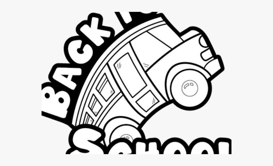 Back To School Clipart Black And White.