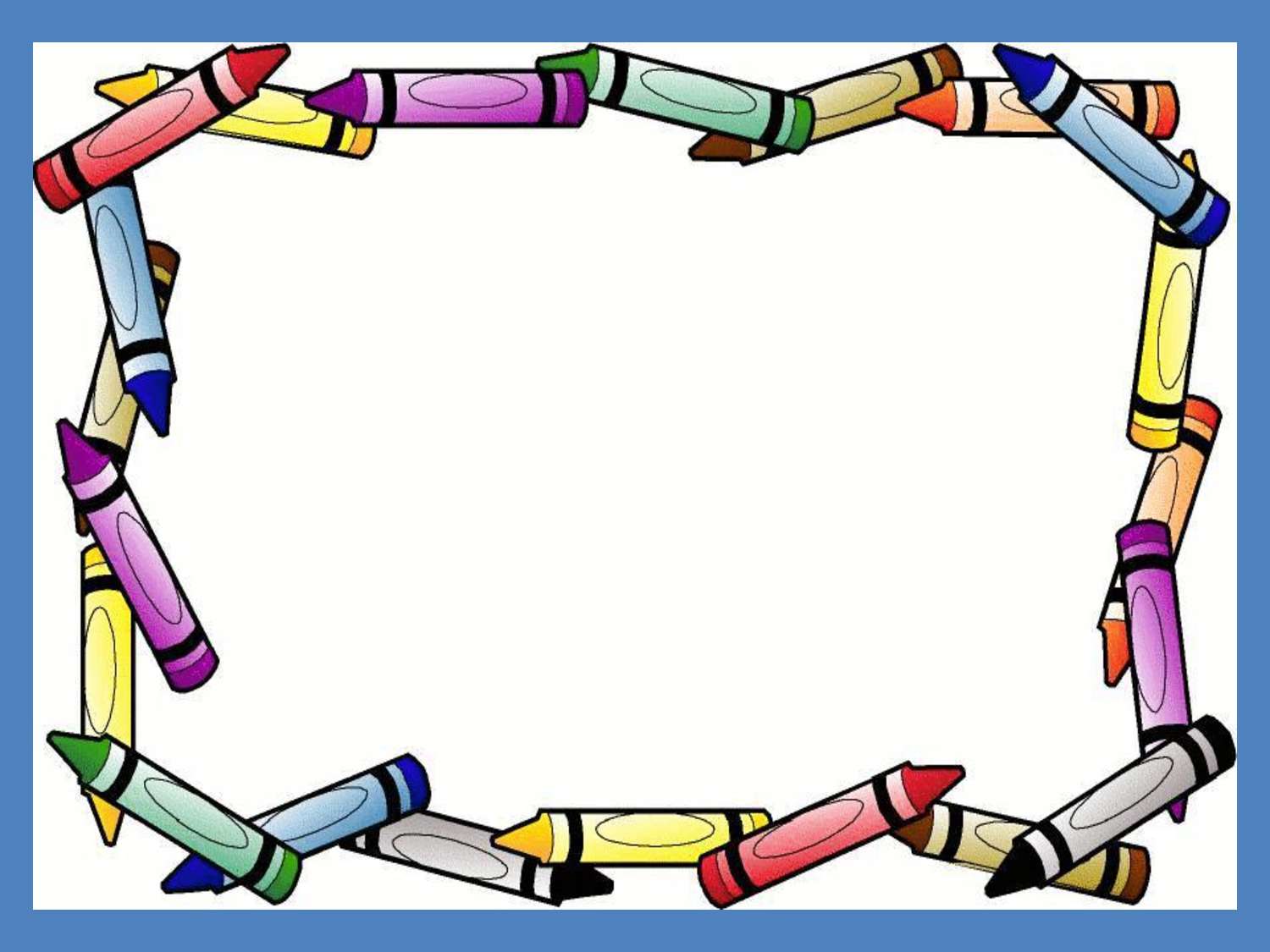 School Clipart Free Borders.