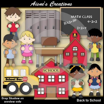 Back to School Clipart Pack.