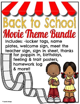 Back To School Movies Theme Worksheets & Teaching Resources.