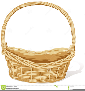 Empty Basket Clipart.