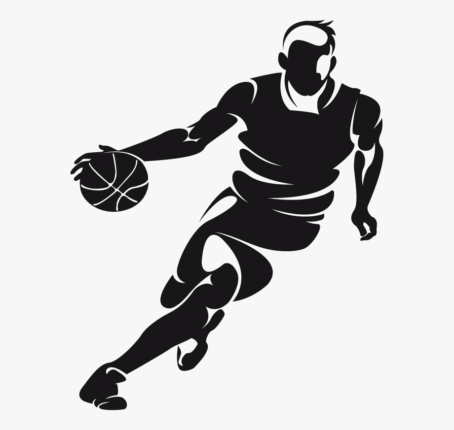 Clip Royalty Free Library Dribbling Basketball Clipart.