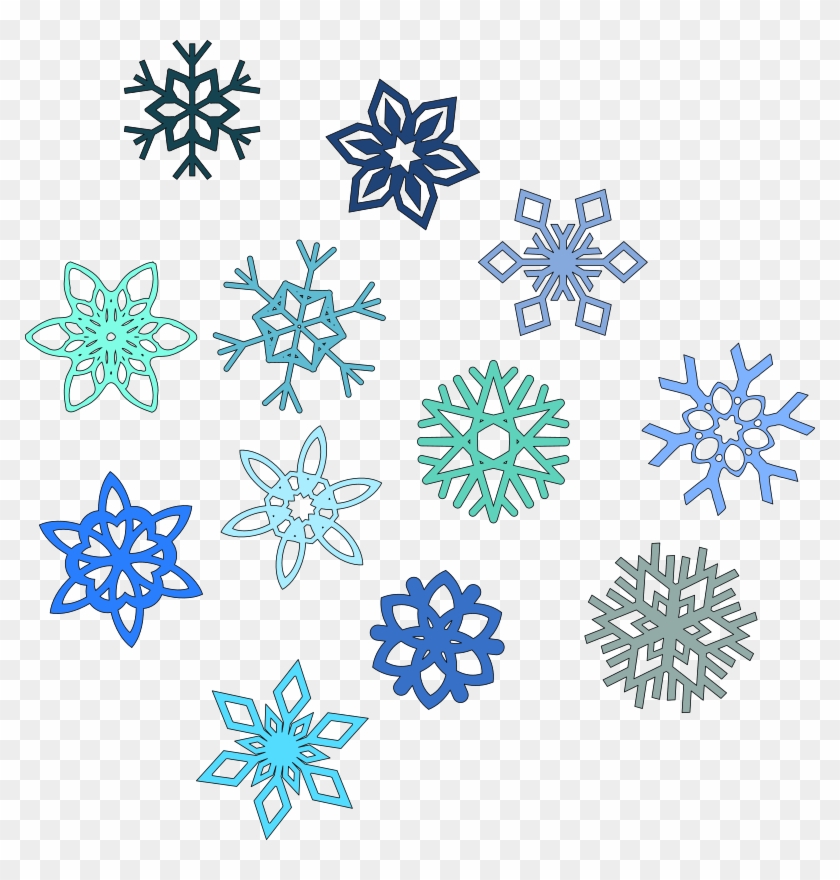 Snow Border Clipart.