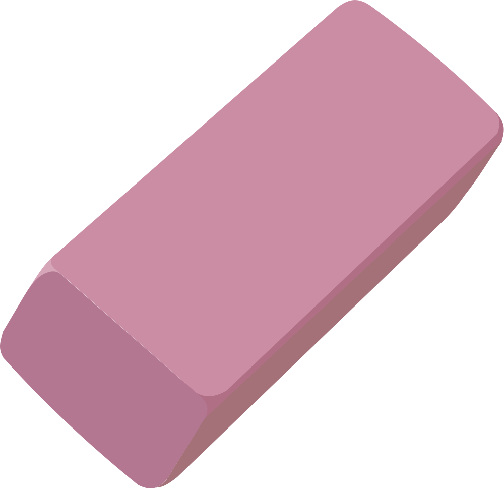 pencil eraser clipart