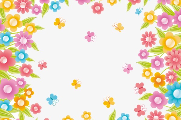 Floral Background Clipart.