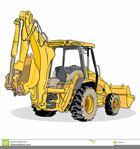 Backhoe Clipart Free.