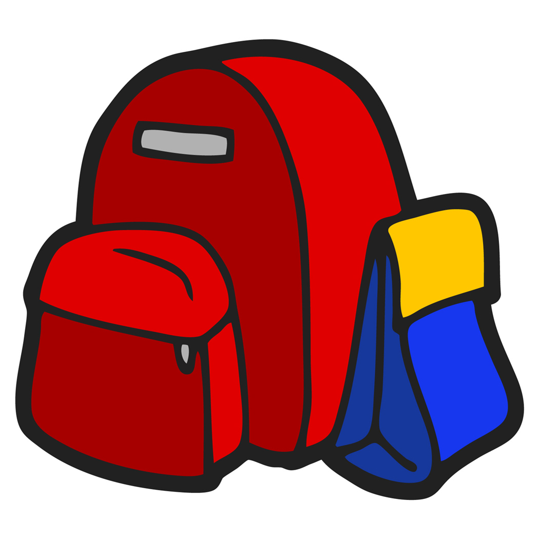 Kid With Backpack Clipart.
