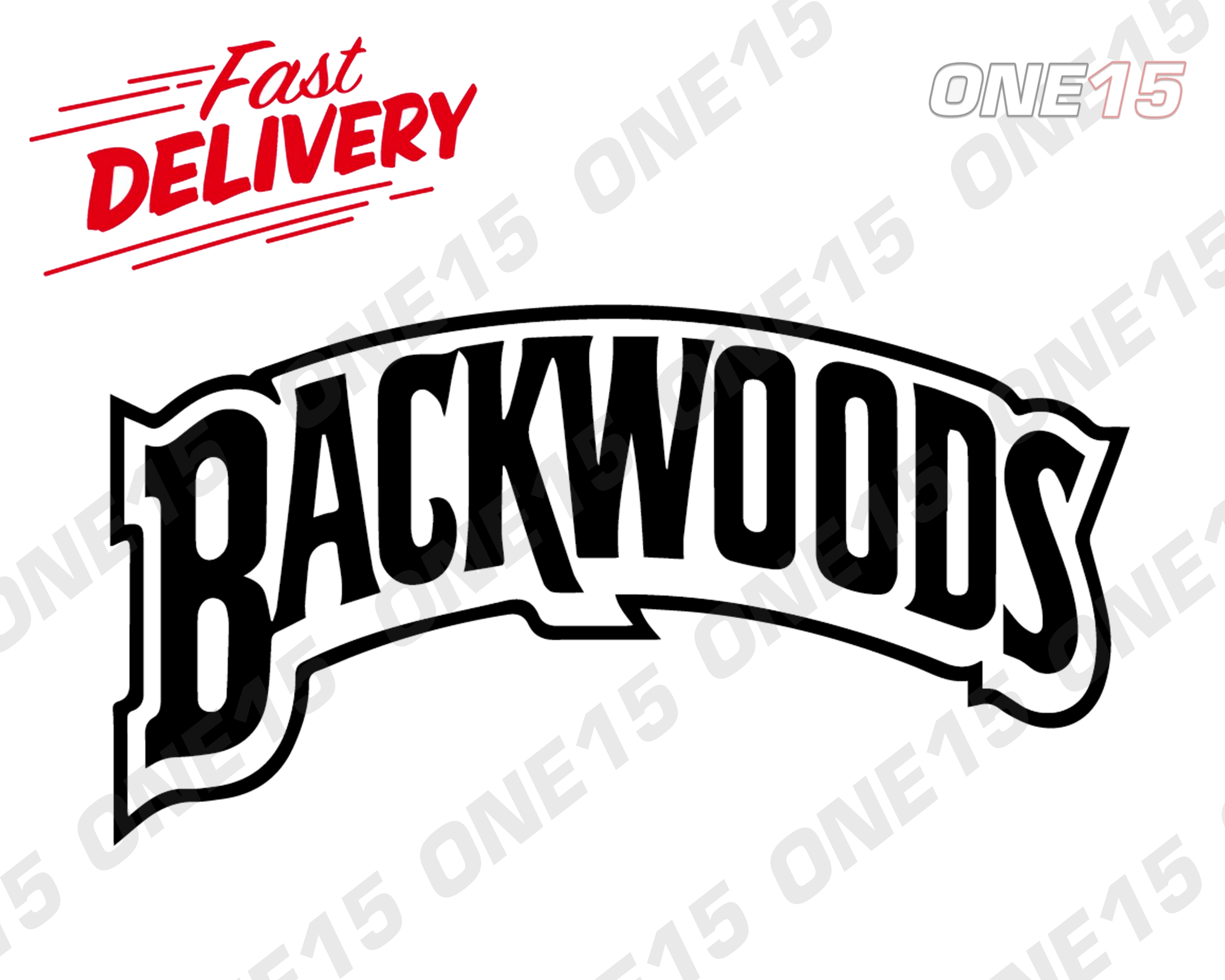 BACKWOODS LOGO VINYL PAINTING STENCIL SIZE PACK *HIGH QUALITY*.