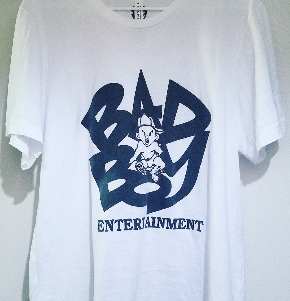 Official Bad Boy Records Logo Shirt.