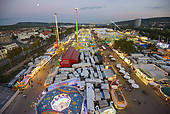 Stock Photograph of "Cannstatter Wasen fairground, funfair, Bad.