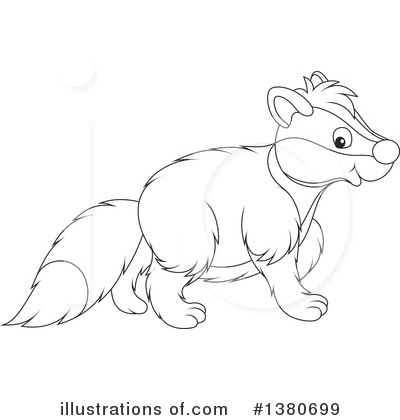 Badger Clipart #1380699.