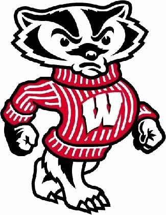 Wisconsin Badgers Logo Clip Art.