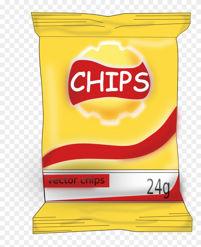 Sandwich And Chips Clip Art