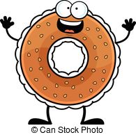 Bagel Illustrations and Clipart. 1,640 Bagel royalty free.