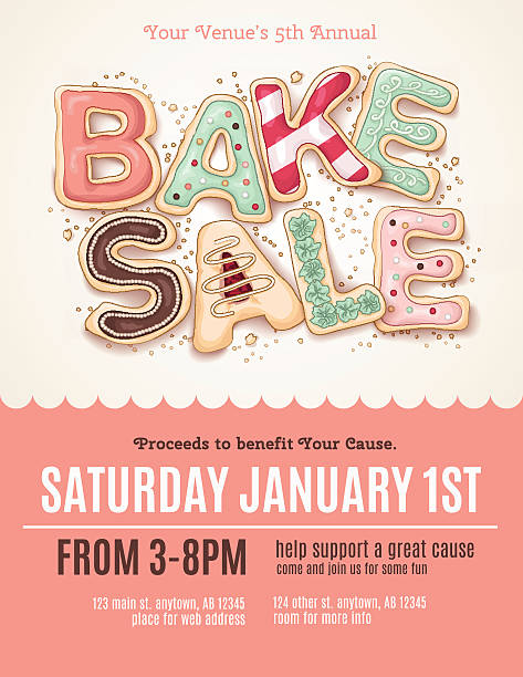 Top 60 Bake Sale Clip Art, Vector Graphics and Illustrations.