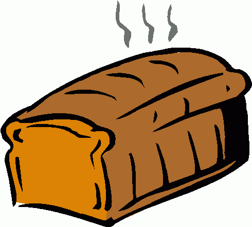 Baked bread clipart.