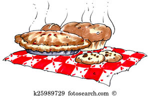 Baked goods Clipart and Stock Illustrations. 398 baked goods.