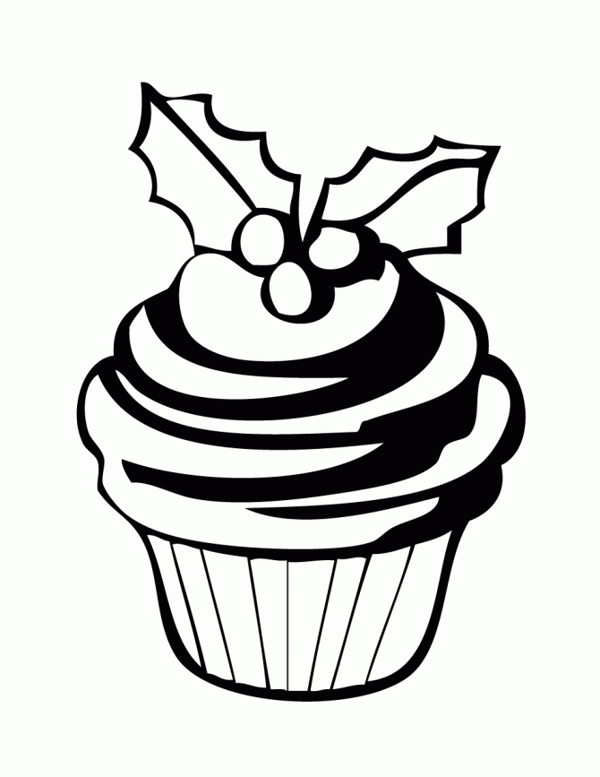 Free Cupcake Coloring Page, Download Free Clip Art, Free.