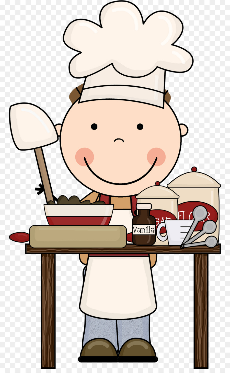Bakery Chef Cartoon