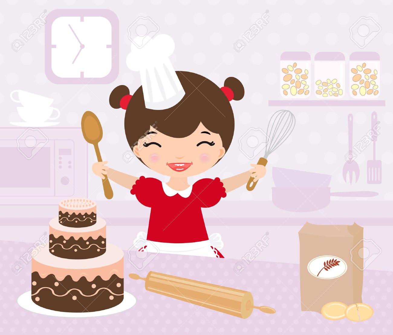 baking girl clipart 20 free Cliparts | Download images on Clipground 2022